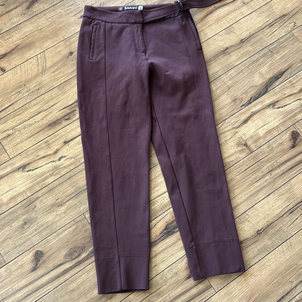 Betabrand Plum Ankle Pants